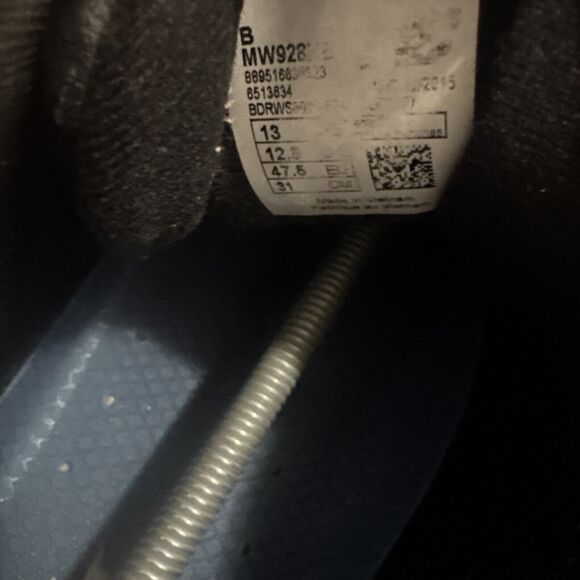 New Balance 928v3  Men's Walking Shoe MW928HB3 Black Size 13 - Picture 7 of 7